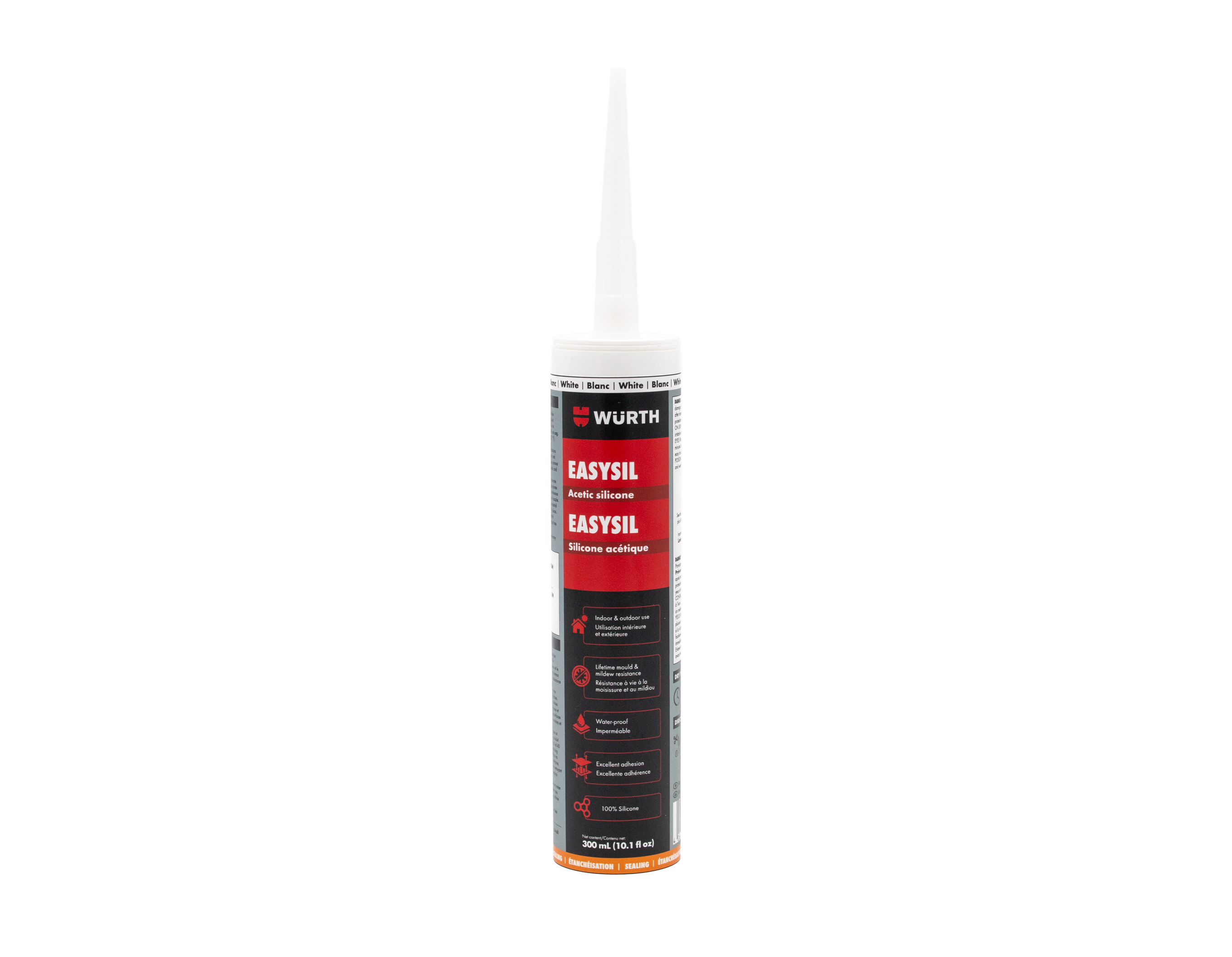 EASYSIL ACETIC SILICONE WHITE 300ML